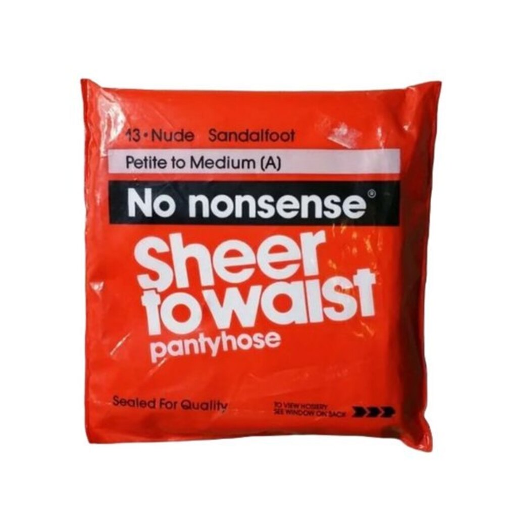 Vintage No Nonsense Sheer To Waist Pantyhose